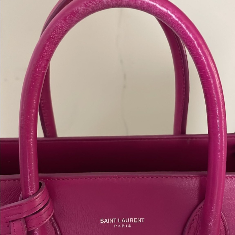 Saint Laurent Top Handle Bag baby sac de jour calfskin leather - Picture 16 of 16